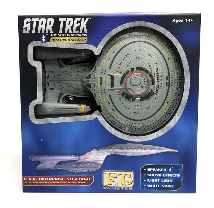 Fametek Star Trek USS Enterprise Bluetooth Speaker/Engine Noise NCC-1701-D NOS