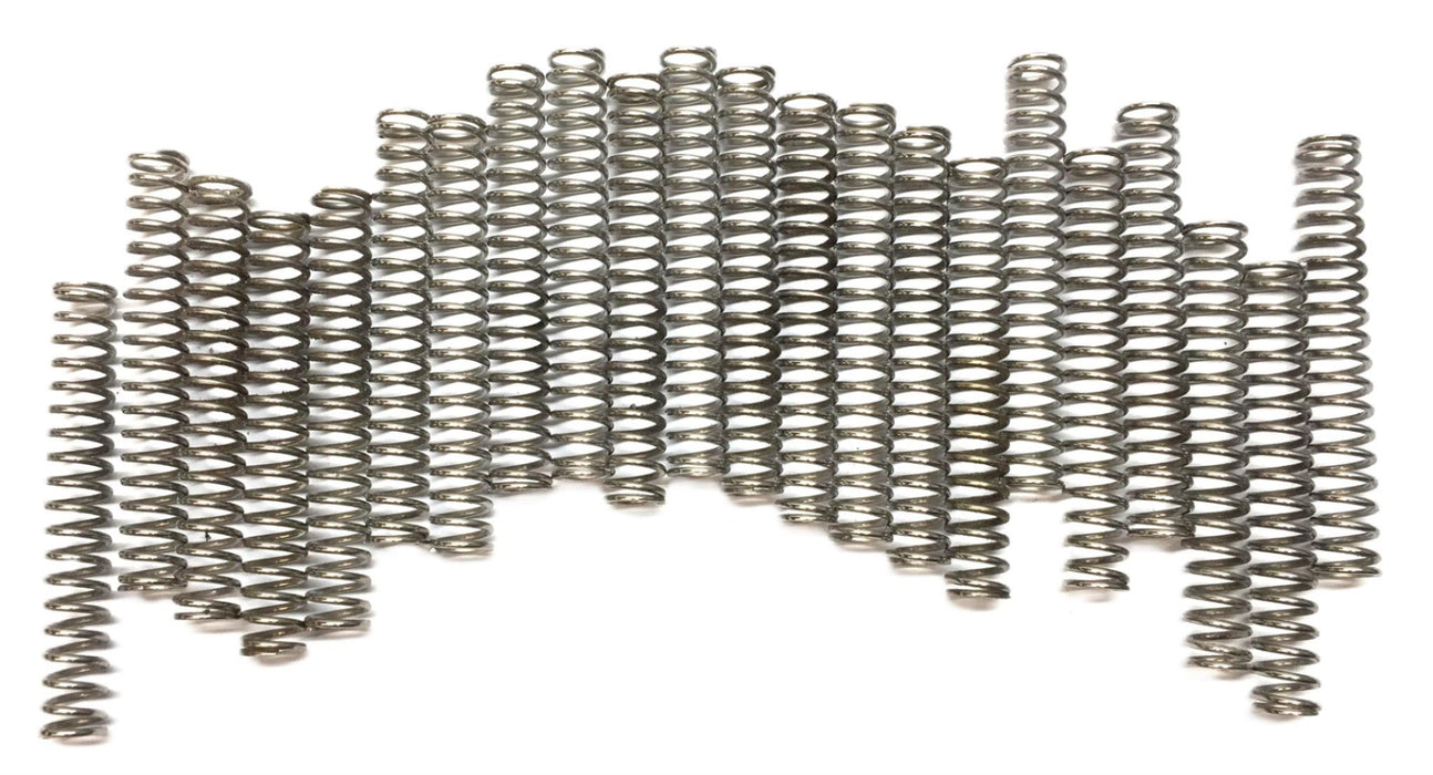 Unbranded 2.49"(L)x .36"(O.D)x .25"(I.D) Steel Compression Spring [Lot of 22]NOS