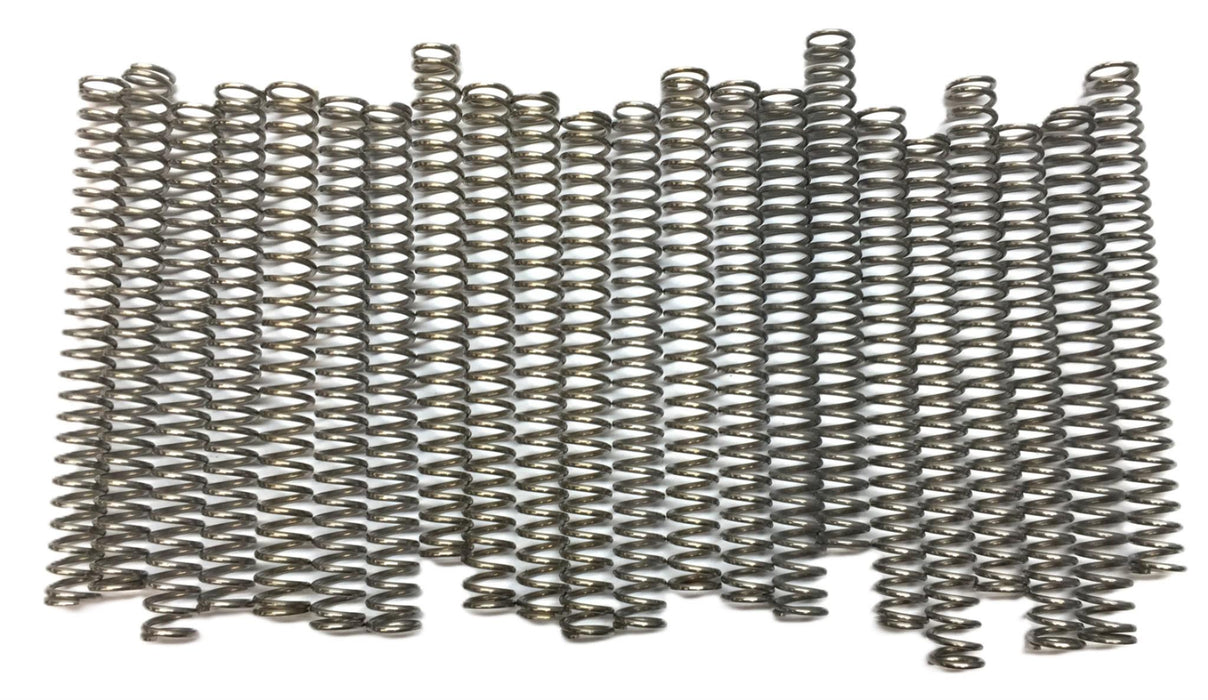 Unbranded 3.49"(L)x .36"(O.D)x .25"(I.D) Steel Compression Spring [Lot of 22]NOS