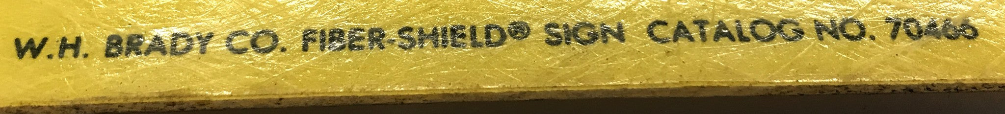 Brady Co Open Door Slowly Sign 70466 NOS