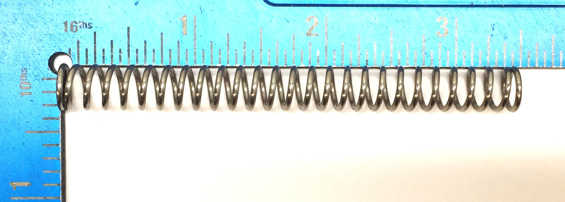 Unbranded 3.49"(L)x .36"(O.D)x .25"(I.D) Steel Compression Spring [Lot of 22]NOS