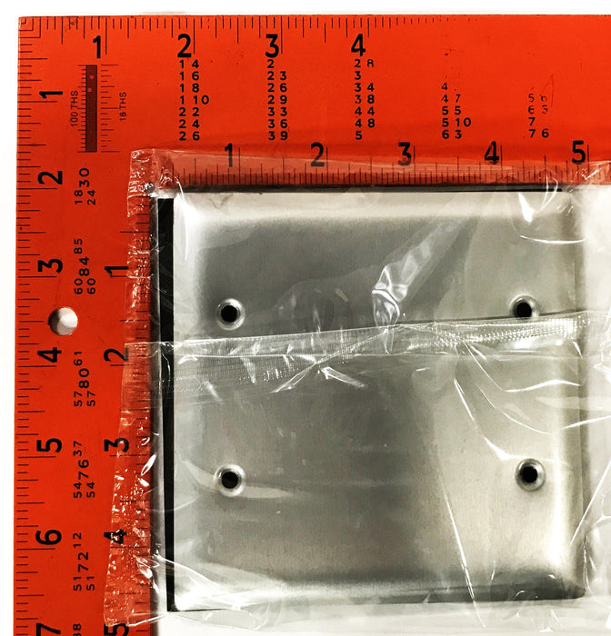 Pass & Seymour 2-Gang Weatherproof Blank Wall Plate WPB2 [Box of 10] NOS