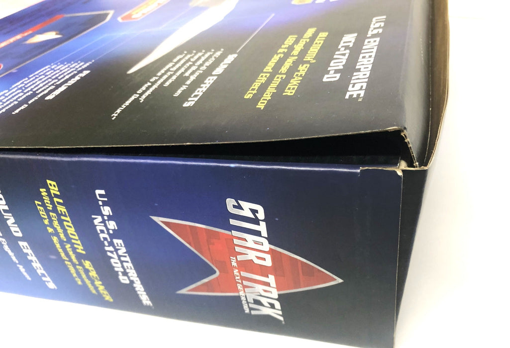 Fametek Star Trek USS Enterprise Bluetooth Speaker/Engine Noise NCC-1701-D NOS