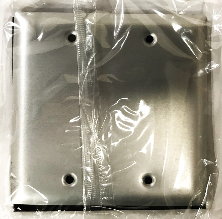 Pass & Seymour 2-Gang Weatherproof Blank Wall Plate WPB2 [Box of 10] NOS