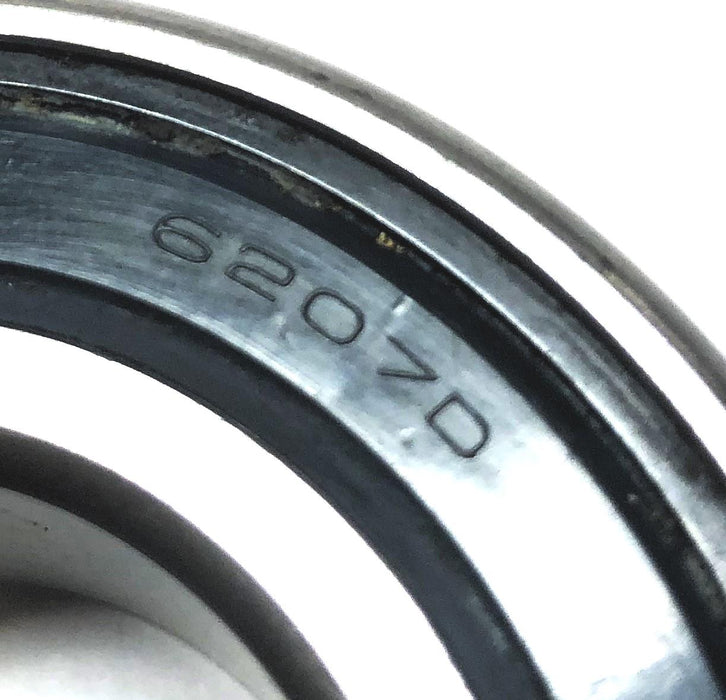 Koyo Rubber Sealed Ball Bearing (No Box) W6207DD (6207D) NOS