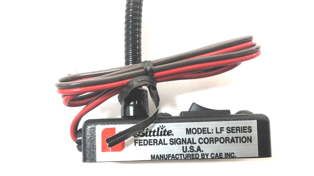 Federal Signal/Littlite 12 VDC Gooseneck Task Light LF12TS NOS
