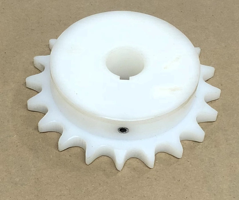 Ashworth UHMW 1 Inch Bore w/Keyway 60-Pitch Plastic Sprocket SUHB6020 NOS