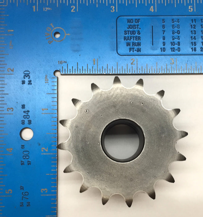 BTS Double-Row Roller Chain Sprocket DS40A16H 0.876-0.879 USED