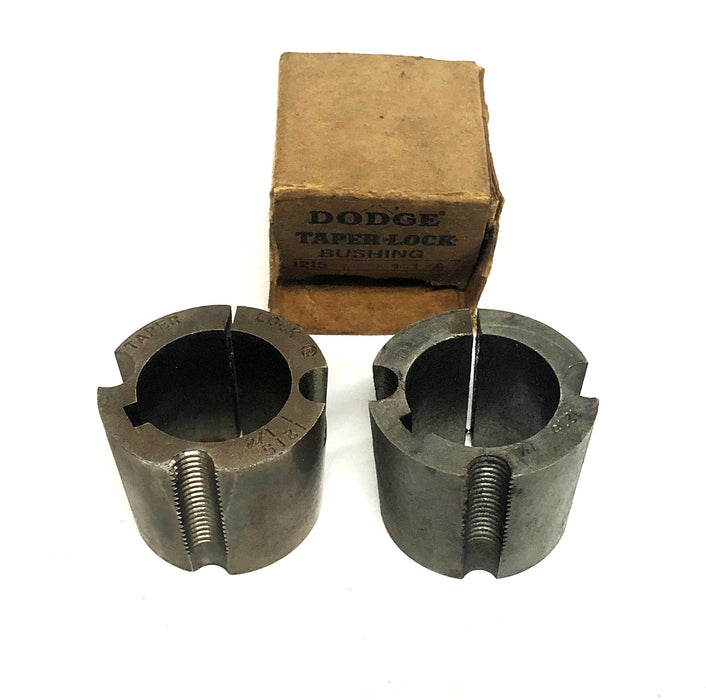 Dodge Split Taper-Lock Bushing 1215X1-1/4 [Lot of 2] NOS