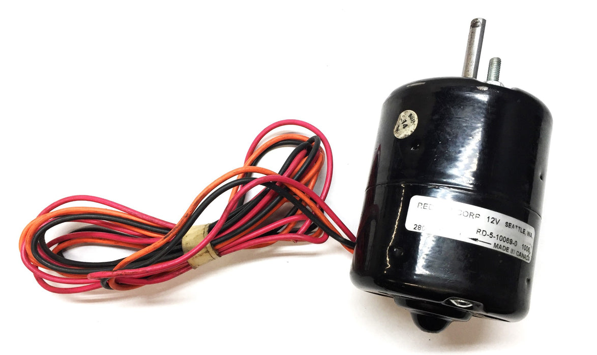 Red Dot Single Shaft 12V Motor RD-5-10069-0 USED