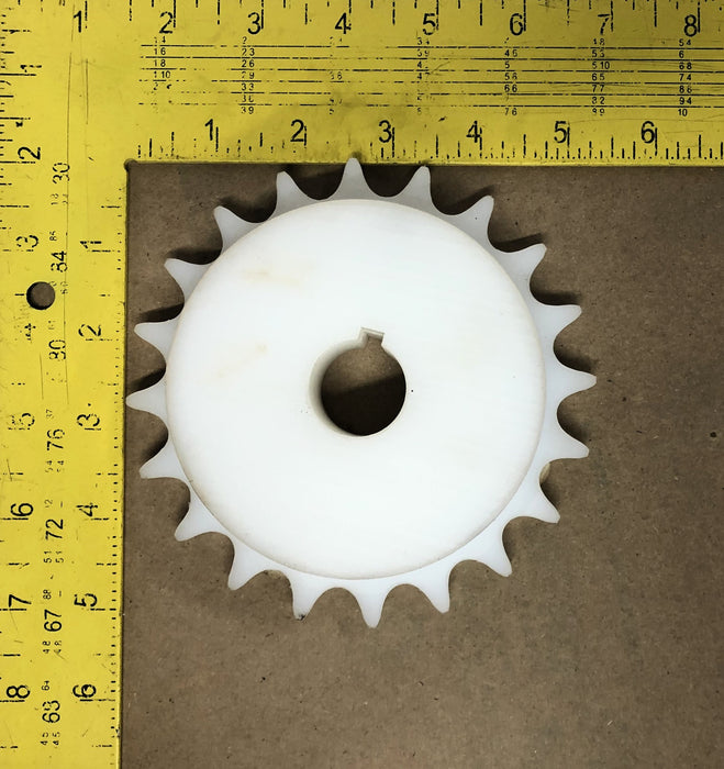 Ashworth UHMW 1 Inch Bore w/Keyway 60-Pitch Plastic Sprocket SUHB6020 NOS