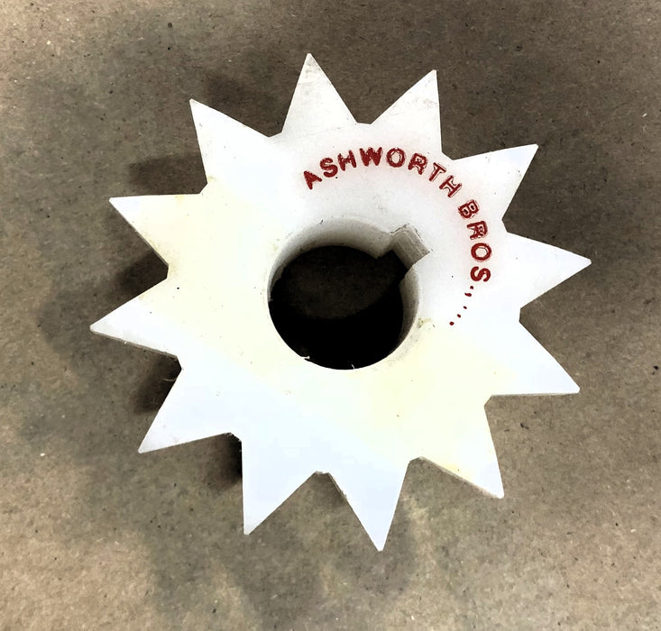 Ashworth 1 Inch Bore 12 Tooth Plastic Sprocket SUHB6020 NOS