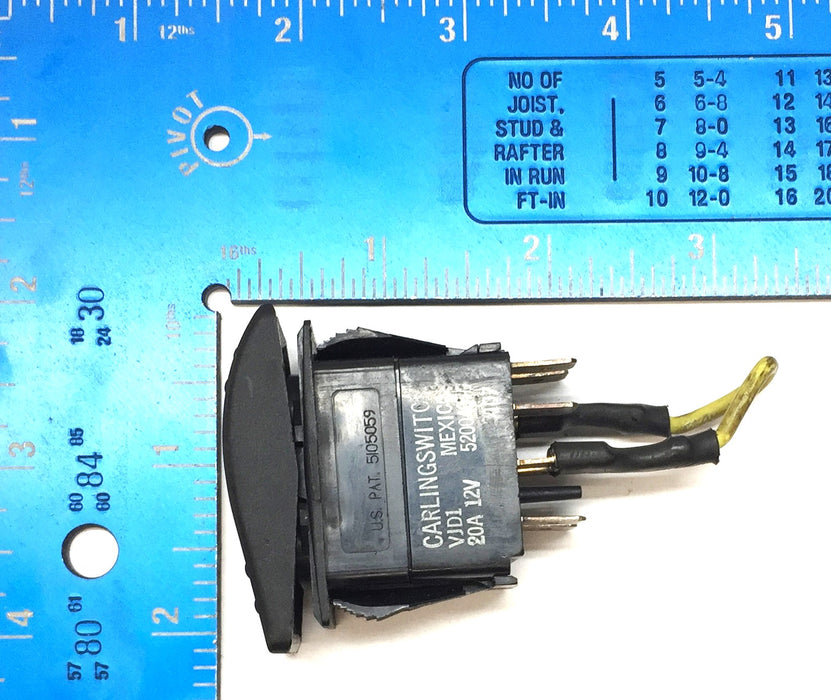 Carling Fan Switch 52004070 USED
