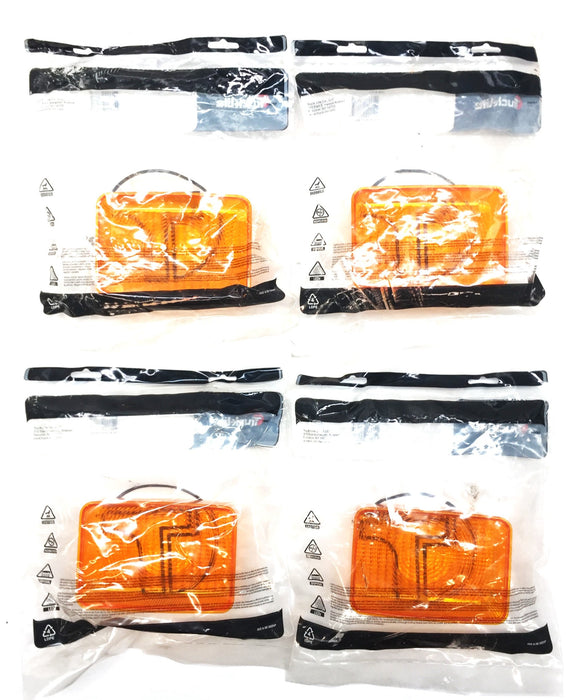 Truck-Lite Amber Marker Lens 99087Y [Lot of 4] NOS