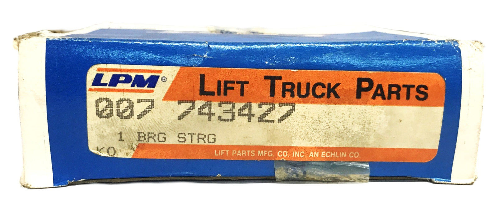 LPM Single Shielded Ball Bearing 743427 NOS