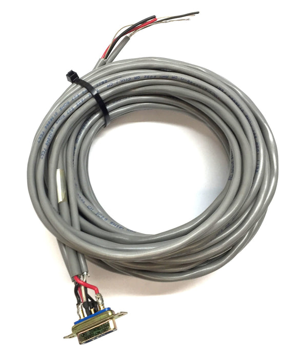 Positronic D-Sub Connector and Belden Cable Assembly CBD7W2F20000 (E108998M) NOS