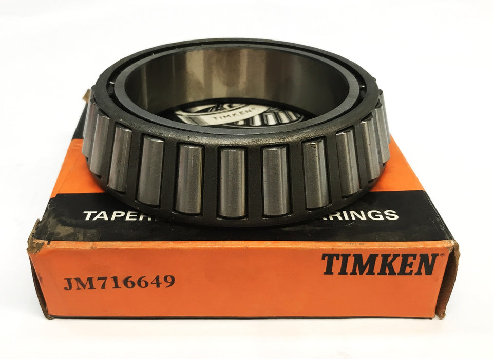 Timken Tapered Roller Bearing Cone JM716649 NOS