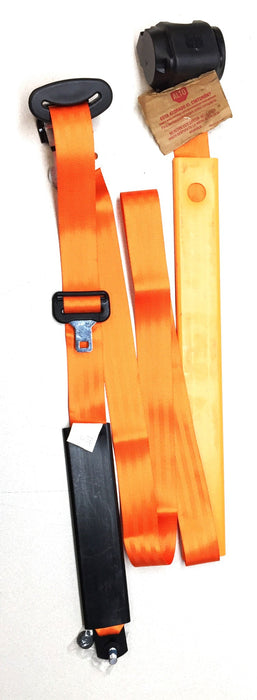 Imminet/Immi Orange Seat Belt Assembly w/o Receiver 233558-07 NOS