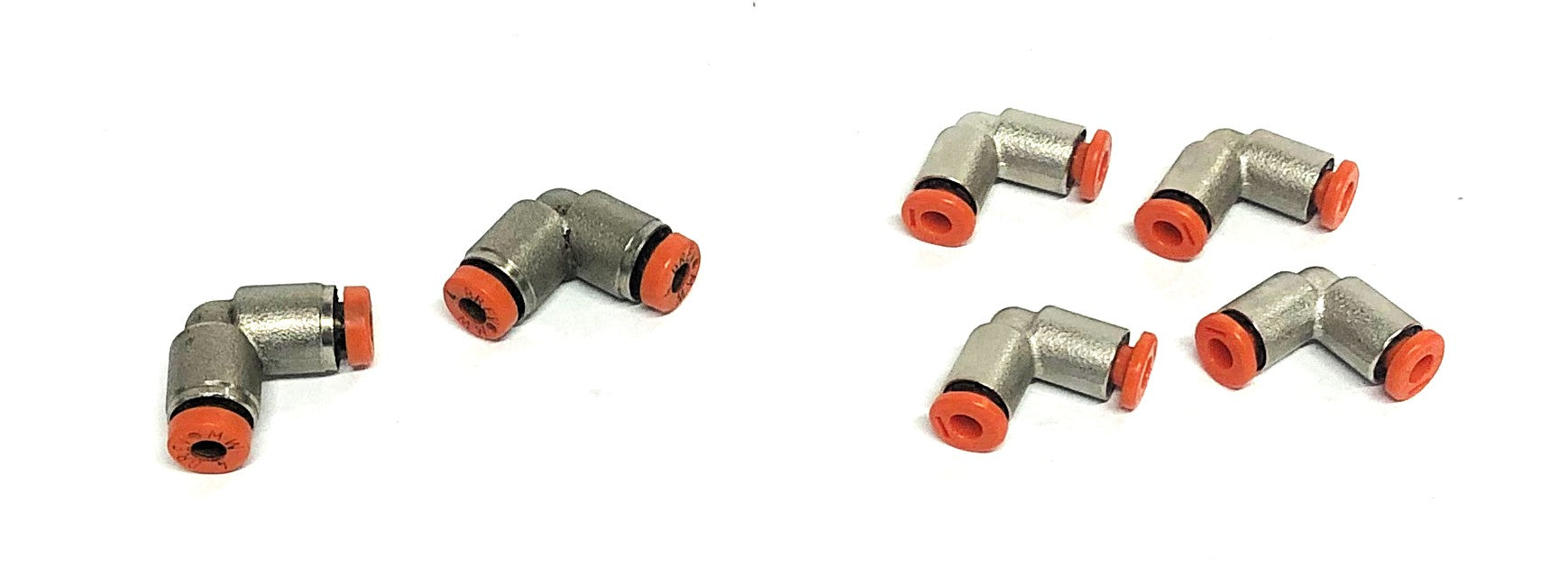 BREV/MW Quick Connect Elbow Fittings 4mm/4mm 5132 [Lot of 6] NOS