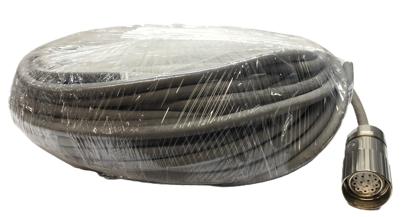 Lutze 60' Servo Cable with 12-Pin Circular Connector (ZP5) E197634 USED