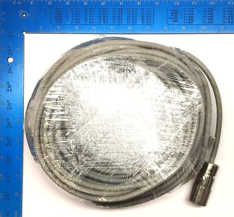 Lutze 60' Servo Cable with 12-Pin Circular Connector (ZP5) E197634 USED