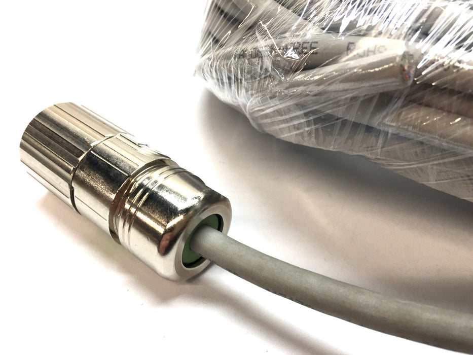 Lutze 60' Servo Cable with 12-Pin Circular Connector (ZP5) E197634 USED