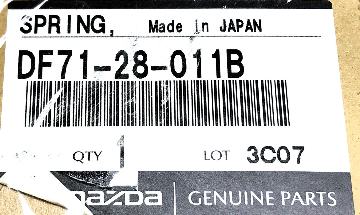 Mazda Coil Spring DF71-28-011B NOS