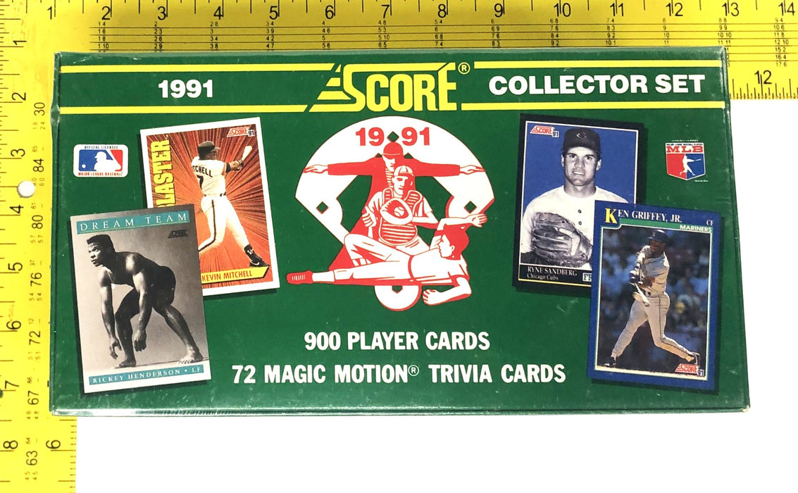 Score 1991 Major League Baseball Collector Set 99161 NOS