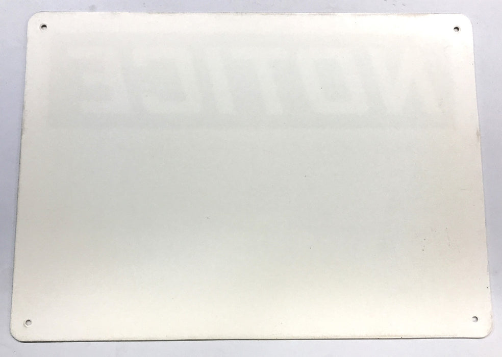 Unbranded Notice Sign [Lot Of 3] NOS