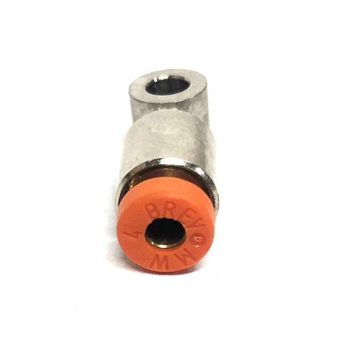 BREV/MW Pneumatic Quick Connect Fittings 4mm [Lot of 4] NOS