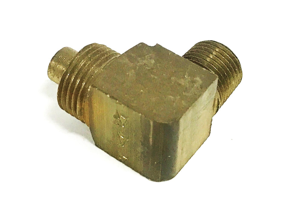 Eaton Aeroquip 1/8 inch NPT Male x 1/4 inch NPT Male Brass Elbow [Lot of 7] NOS