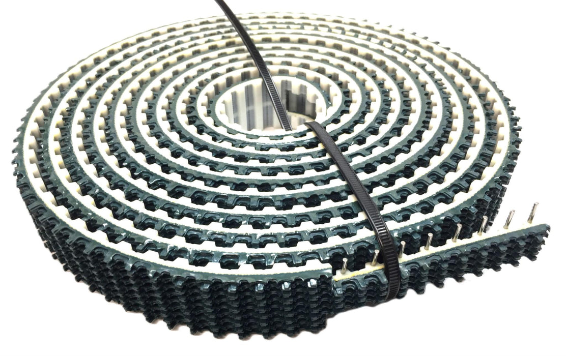 Unbranded 12' x 1" Green Pin-Join Urethane Timing Belt NOS