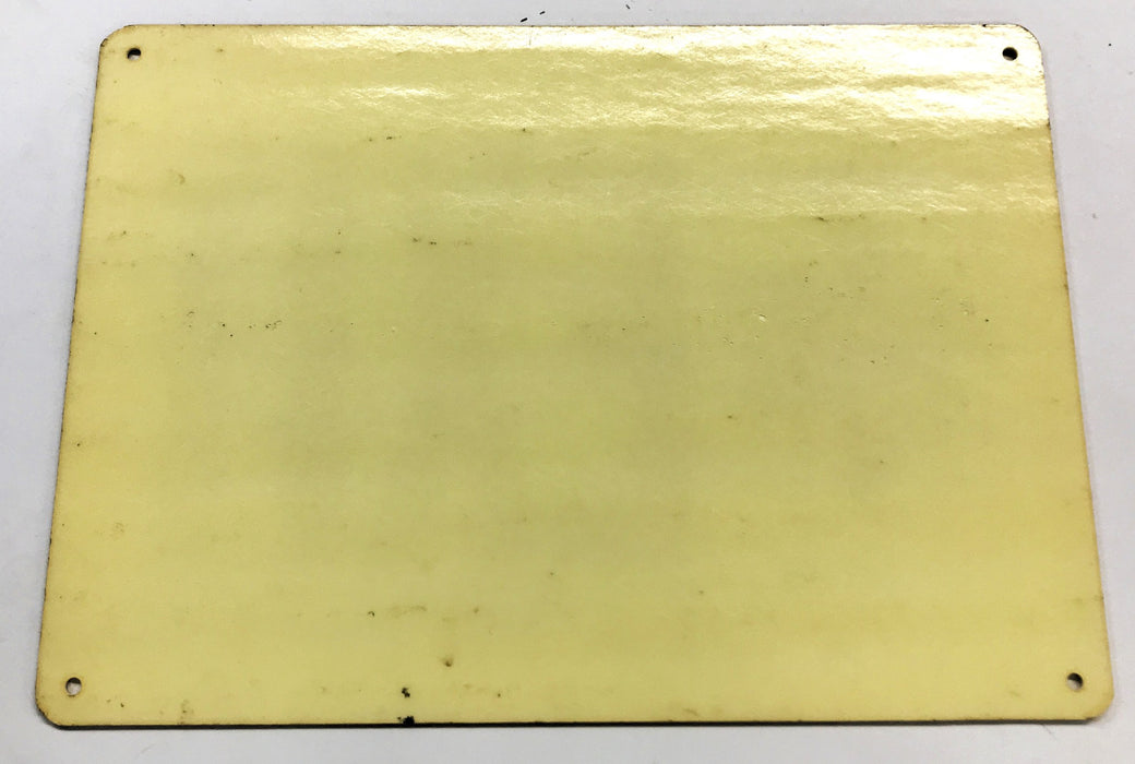 Brady Co Left Arrow Exit Sign 76066 NOS