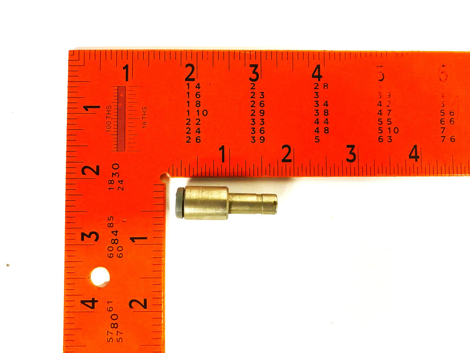 Unbranded 5/16 inch Barb x 1/4 inch Push-in Straight Hose Fitting [Lot of 9] NOS