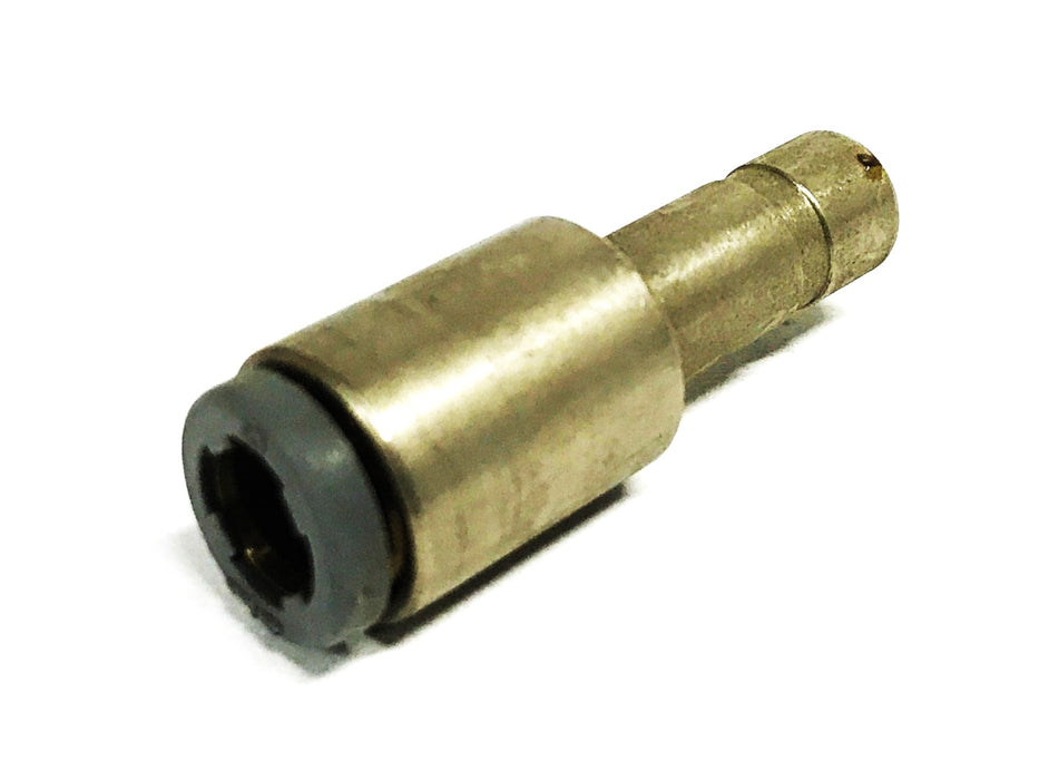Unbranded 5/16 inch Barb x 1/4 inch Push-in Straight Hose Fitting [Lot of 9] NOS