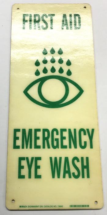 Brady First Aid Emergency Eye Wash 73645 NOS
