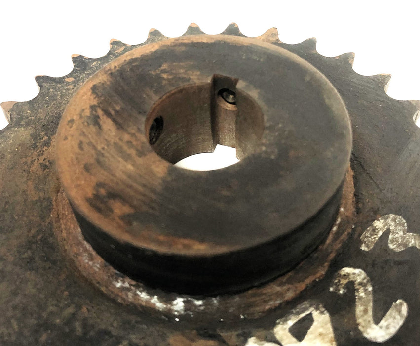 Unbranded 30 Tooth 1 Inch Bore Roller Chain Sprocket 40P5/8 USED