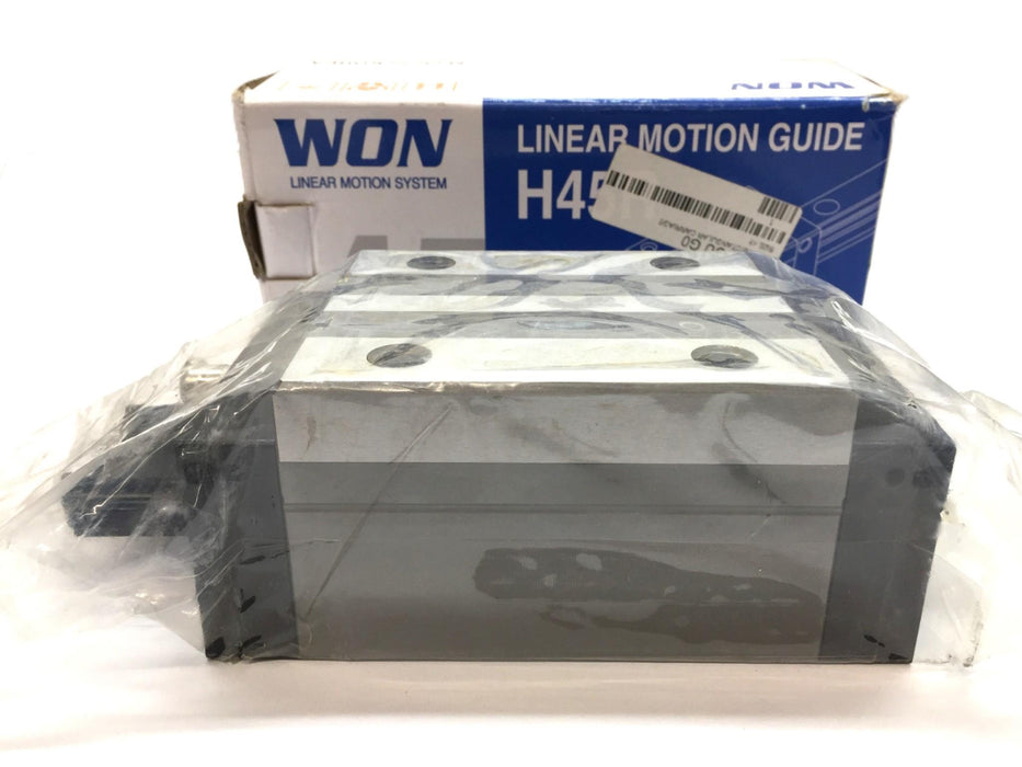 WON Linear Motion Guide H45R (H45RUUG0) NOS
