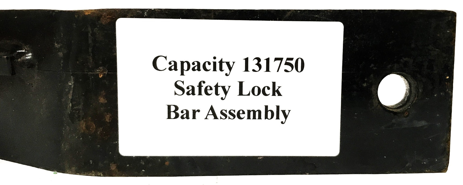 Capacity Safety Lock Bar Assembly 131750 NOS