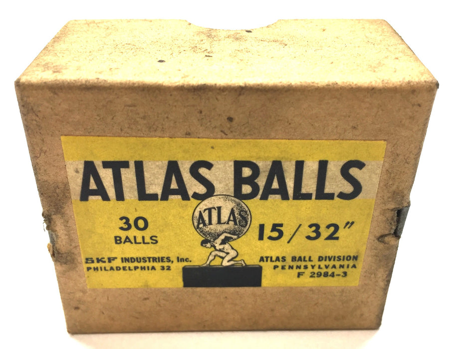 SKF 15/32" Atlas Balls Steel Roller Bearing Ball Pack F-2984-3 (30pcs) NOS