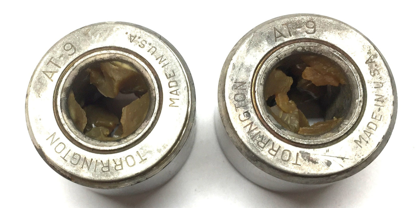Torrington Sealed Roller Bearing AT-9 (AT9) [Lot of 2] NOS