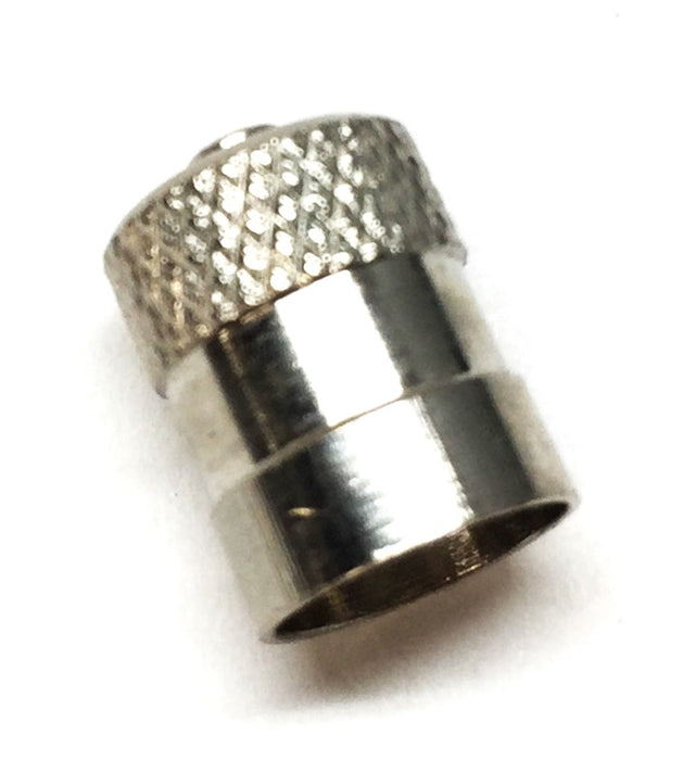 Unbranded 1/2" Chrome Valve Tire Cap [Lot of 9] NOS