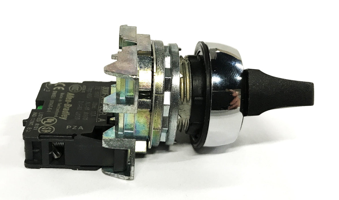 Allen-Bradley Contact Block with Selector Switch 800F-X10 NOS