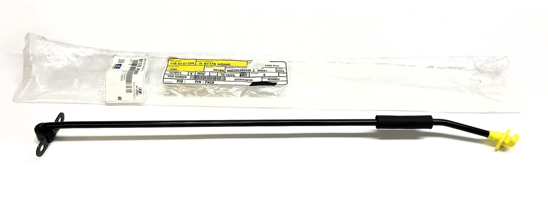Hyundai Hood Stay Rod Assembly 81170 H5000 NOS