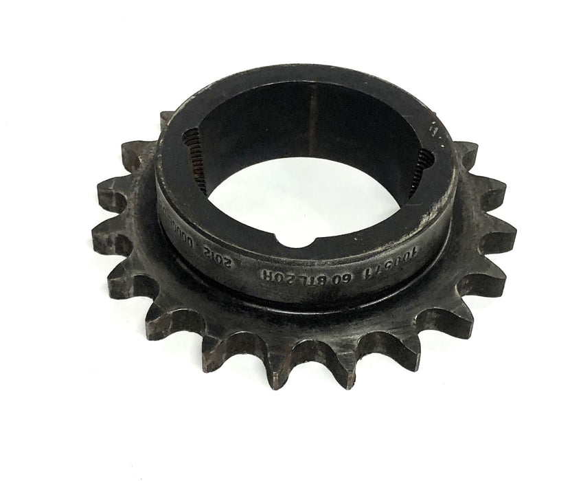 Dodge 100571 Roller Chain Sprocket 60BTL20H 2012 USED
