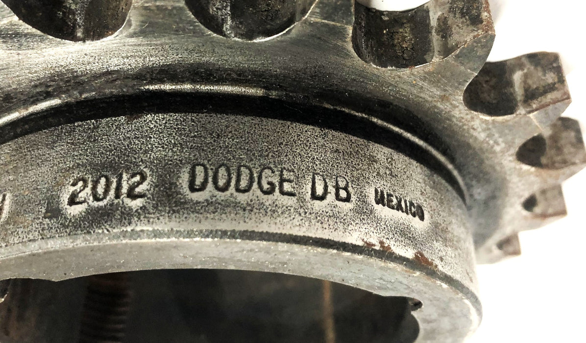 Dodge 100571 Roller Chain Sprocket 60BTL20H 2012 USED