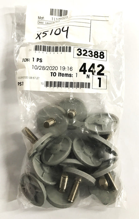 Unbranded 1-1/4 inch Leveling Foot X-5104 [Lot of 14] NOS