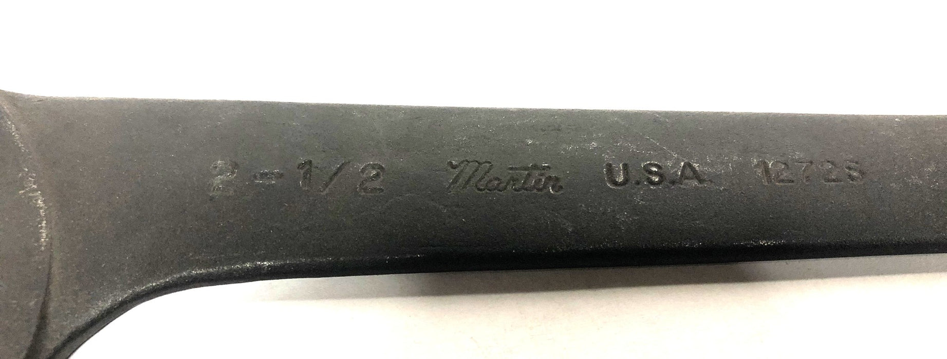Martin 2-1/2 Inch 30 Deg Angle Service Wrench 1272S NOS