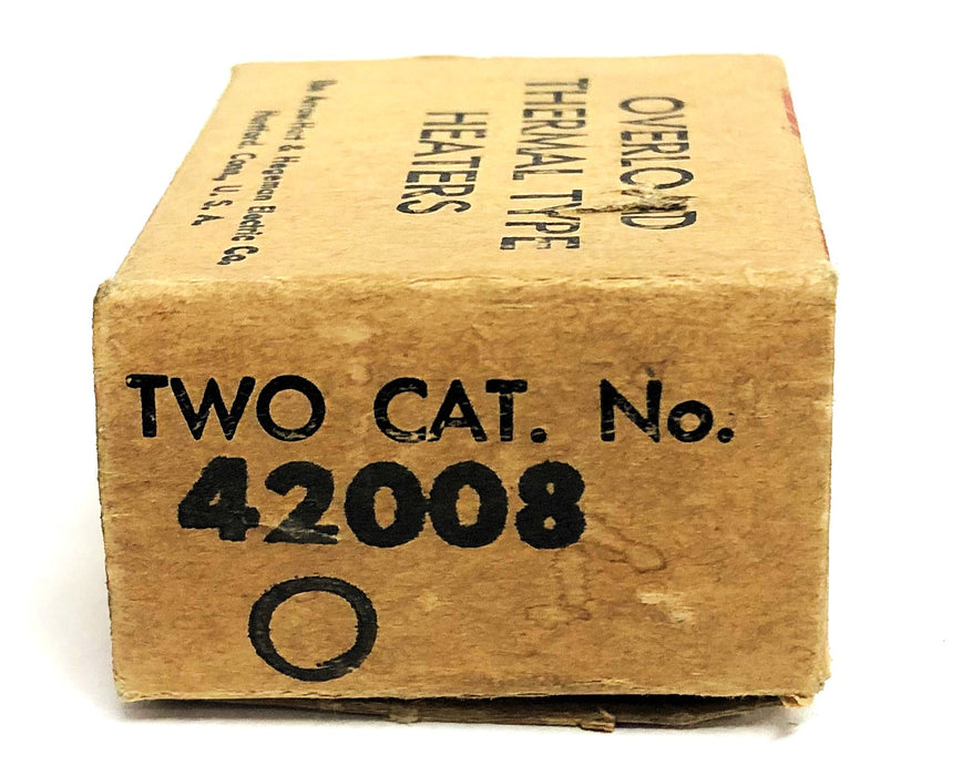 Arrow-Hart Set Of 2 Overload Thermal Type Heater 42008 NOS