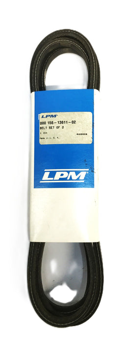 LPM Fan Belt LP156-13611-02 [Lot of 2] NOS